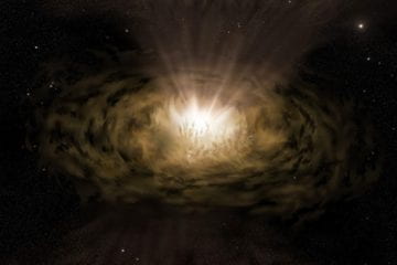 Dust clouds can explain puzzling features of active galactic nuclei