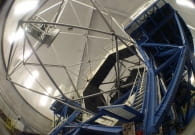 Completed Keck I Telescope On Mauna Kea