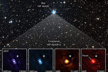 UCSC astronomers led the analysis of the first exoplanet images captured by the JWST